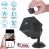 1080P 2.4G WiFi Mini Security Camera for Pet Baby Monitor Compact Wireless Camera with PIR Motion Detection Night Vision App Control 32G MMC Card Stor